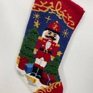 Hook & Loop Christmas Stocking Toy Soldier with Gifts  Design 18”
